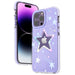 Кейс Kingxbar Heart Star Series за iPhone 14 Pro Max лилав