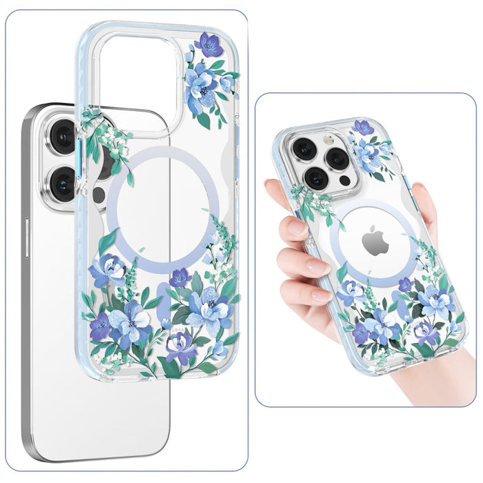Кейс Kingxbar Flora Series за iPhone 14 Plus