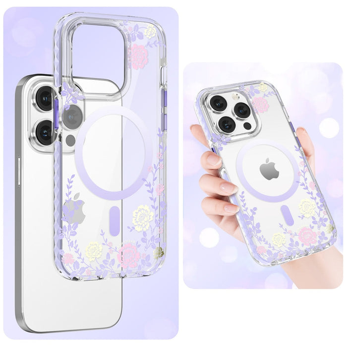 Кейс Kingxbar Flora Series за iPhone 14 Pro Max
