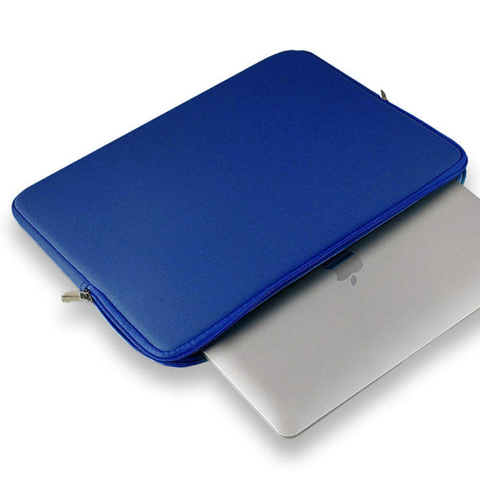 Универсален калъф за лаптоп и таблет 14 ", с органайзер, тъмносин