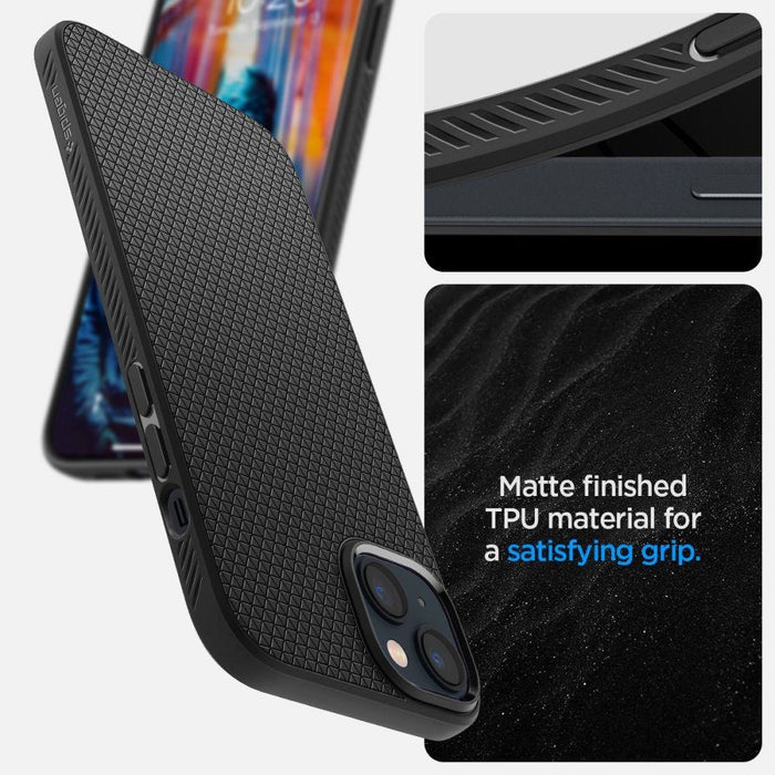 Кейс Spigen LIQUID AIR за iPhone 14 Matte Black