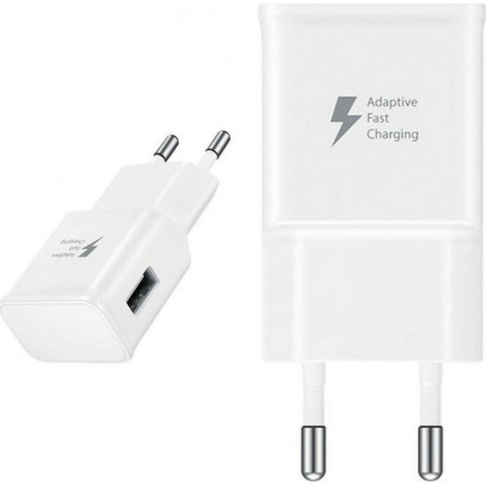 Комплект зарядни устройства Samsung USB 15W AFC Бял 50бр