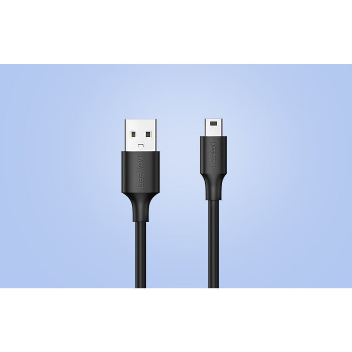 Кабел за данни USB 2.0 A Male към Mini USB 5Pin Male UGREEN, 2m