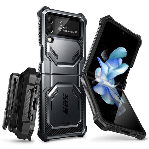 Кейс Supcase IBLSN ARMORBOX за Samsung Galaxy Z Flip 4 Черен