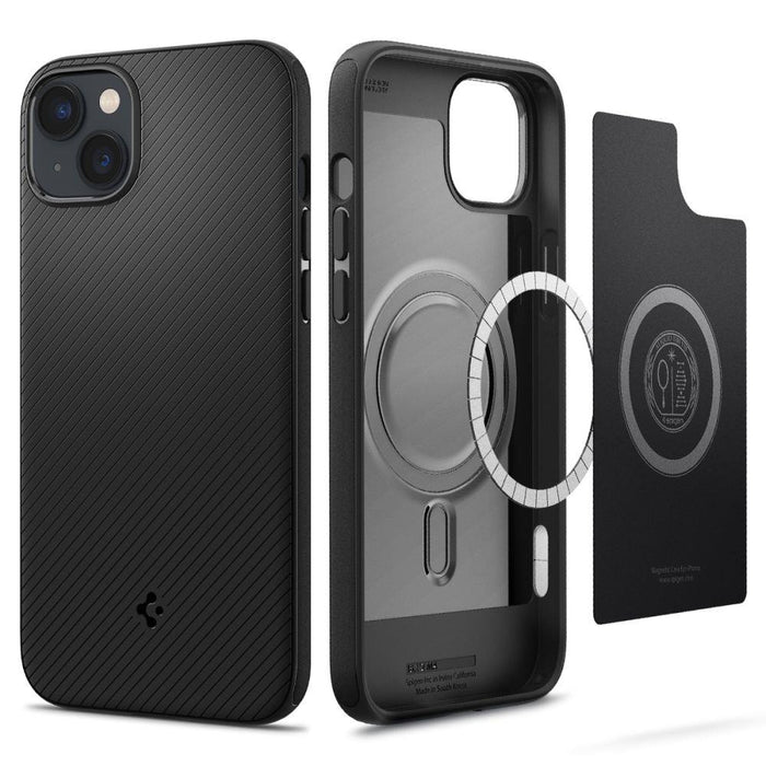 Кейс Spigen MAG ARMOR за iPhone 14 Matte Black