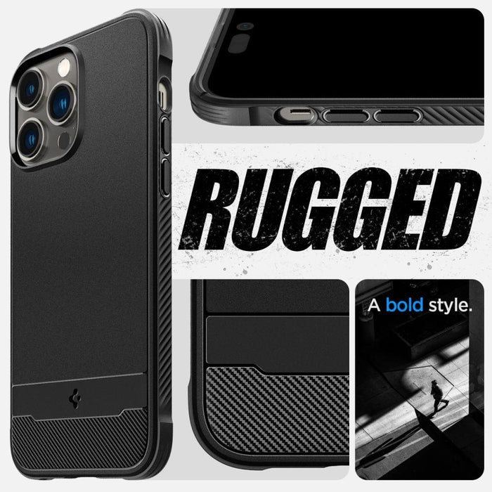 Кейс Spigen RUGGED ARMOR съвместим с MagSafe