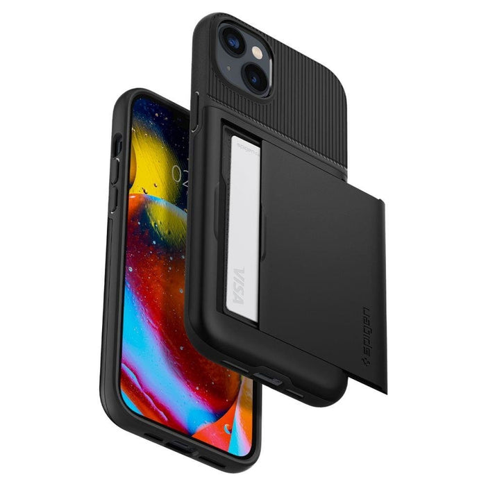 Кейс Spigen SLIM ARMOR CS за iPhone 14 Plus Black