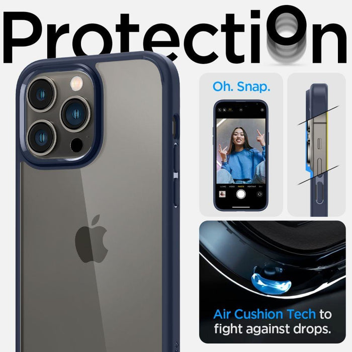 Кейс Spigen ULTRA HYBRID за iPhone 14 Pro Navy Blue