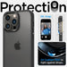 Кейс Spigen ULTRA HYBRID за iPhone 14 Pro FROST Black