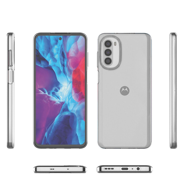 Кейс HQWear Ultra Clear 0.5mm за Motorola Moto G82 5G