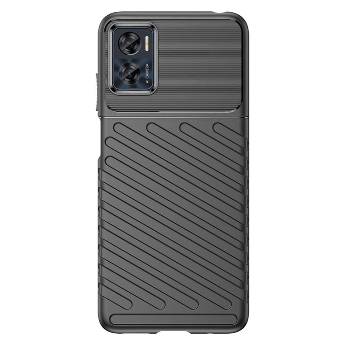 Кейс HQWear Thunder Case за Motorola Moto E32 черен