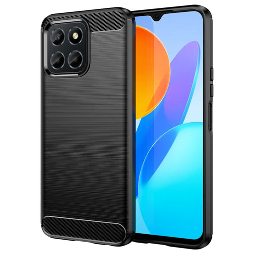 Кейс HQWear Carbon Case за Honor X8 гъвкав черен