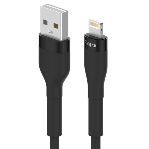 Кабел Ringke USB - А към Lightning 480Mb/s 12W 1.2m Черен