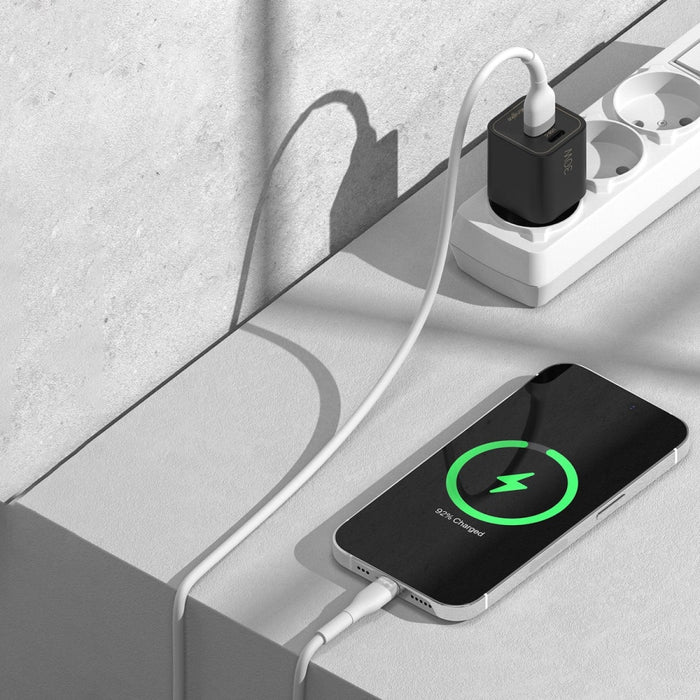 Кабел Ringke, USB-А към Lightning, 480Mb/s, 12W, 2m, Син