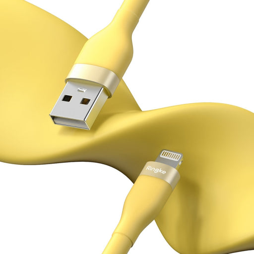 Кабел Ringke USB - А към Lightning 480Mb/s 12W 2m Жълт