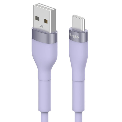 Кабел Ringke USB - А към USB - C 480Mb/s 12W 1.2m Лилав