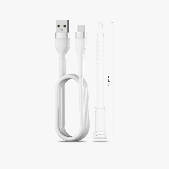 Кабел Ringke, USB-А към USB-C, 480Mb/s, 12W, 1.2m, Черен
