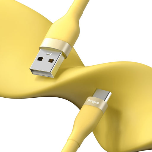 Кабел Ringke USB - А към USB - C 480Mb/s 12W 2m Жълт