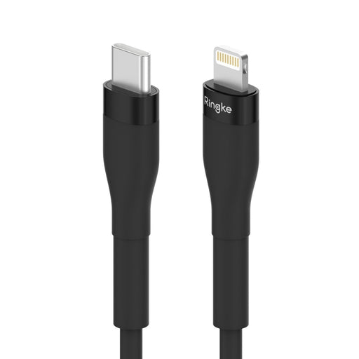 Кабел Ringke USB - C към Lightning 480Mb/s 20W 1.2m Черен