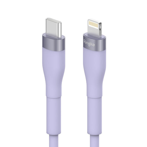 Кабел Ringke USB - C към Lightning 480Mb/s 20W 2m Лилав