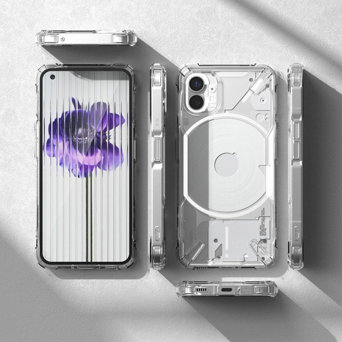 Кейс Ringke Fusion X за Nothing Phone 1, прозрачен (FX667E52)