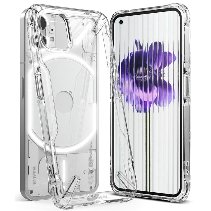 Кейс Ringke Fusion X за Nothing Phone 1, прозрачен (FX667E52)
