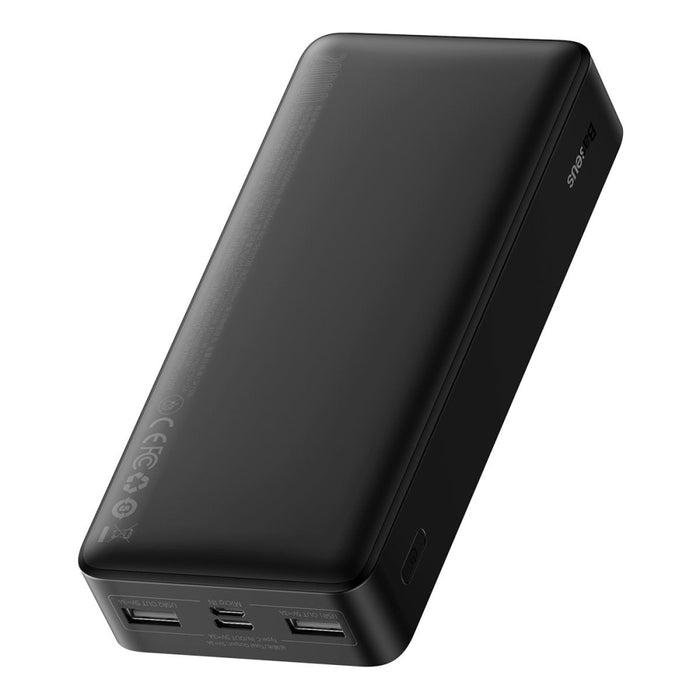 Преносима батерия Baseus Bipow, 20000mAh, 15W, USB-A - Micro USB, 0.25m, Черен