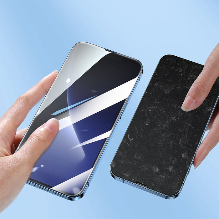 Скрийн протектор от закалено стъкло Joyroom Easy Fit, с комплект за поставяне за iPhone 14 Pro Max (6.7"), (JR-DH12)