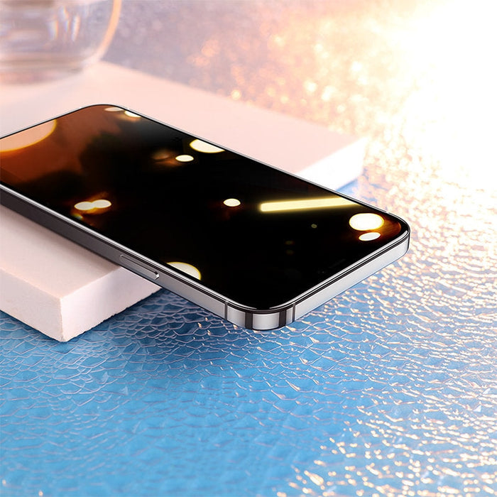 Скрийн протектор от закалено стъкло Joyroom Knight Series 2.5D за iPhone 12 Pro Max (6.7"), с филтър против синя светлина