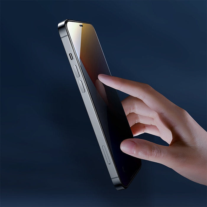 Скрийн протектор от закалено стъкло Joyroom Knight Series 2.5D за iPhone 12 Pro Max (6.7"), с филтър против синя светлина