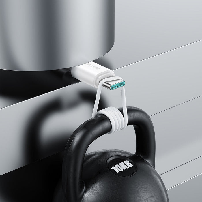 Кабел за зареждане / пренос на данни Joyroom, USB към USB Type C, 3A, 0.25m, бял, (S-UC027A9)