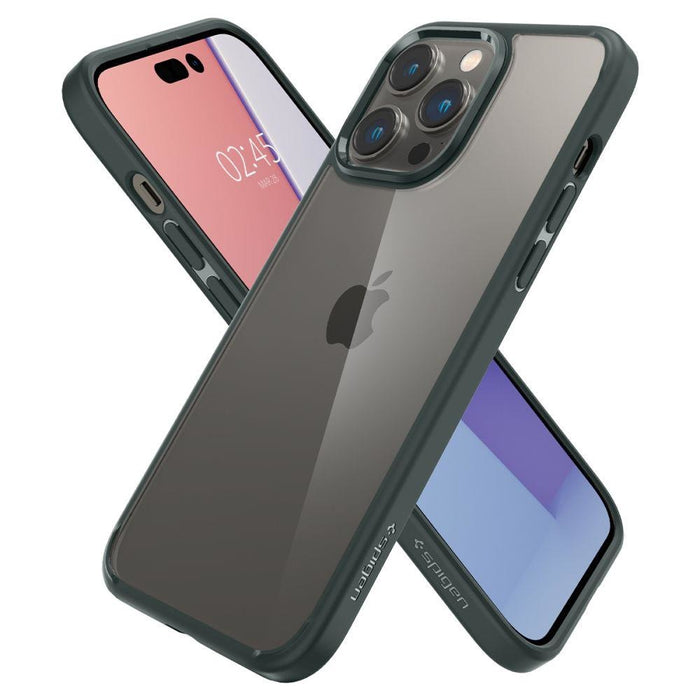 Кейс Spigen ULTRA HYBRID за iPhone 14 Pro ABYSS GREEN