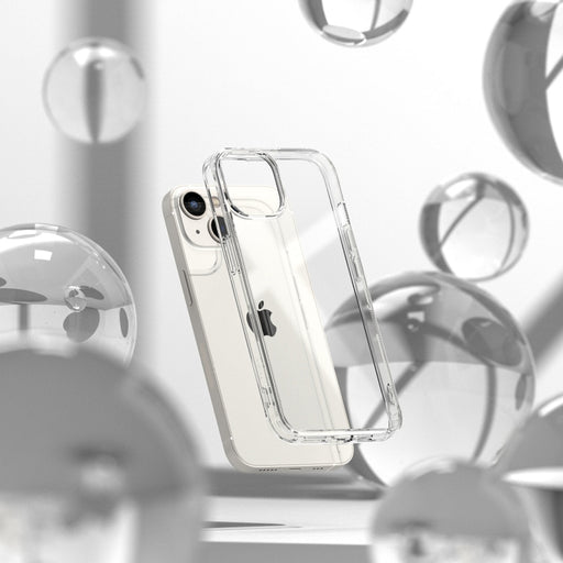 Кейс Ringke Fusion Matte за iPhone 14 Plus с гел рамка сив