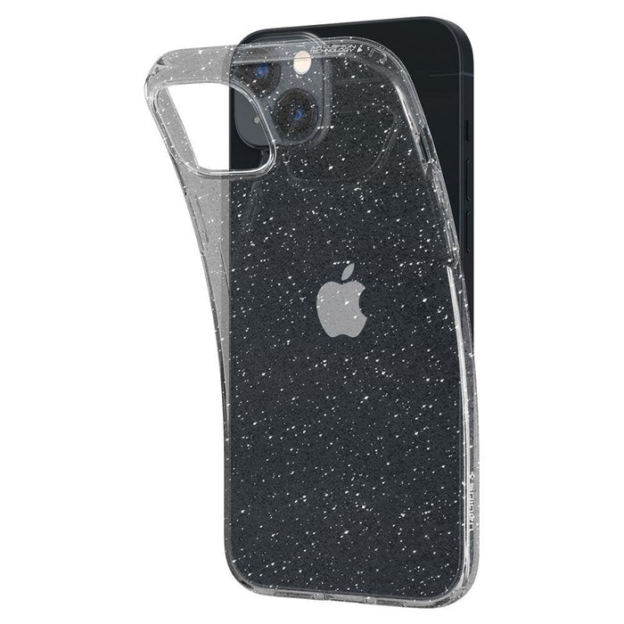Кейс Spigen Liquid Crystal за iPhone 14, блестящ, прозрачен