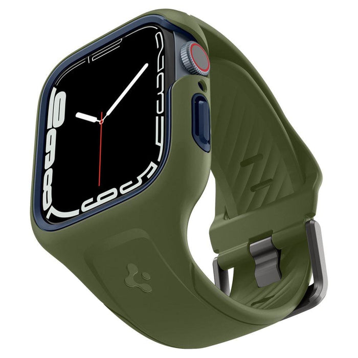 Калъф Spigen Liquid Air Pro за Apple Watch 7/8 (45mm) зелена