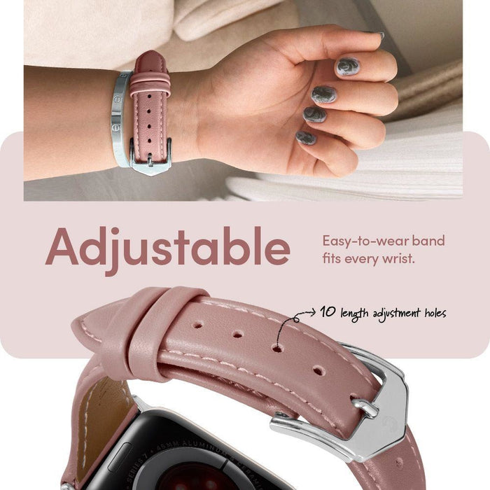 Кожена каишка Spigen Cyrill Kajuk за Apple