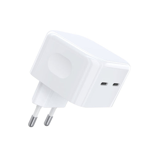 Адаптер Choetech 35W 2xUSB - C PD бял (Q5008)