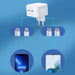 Адаптер Choetech 35W 2xUSB - C PD бял (Q5008)