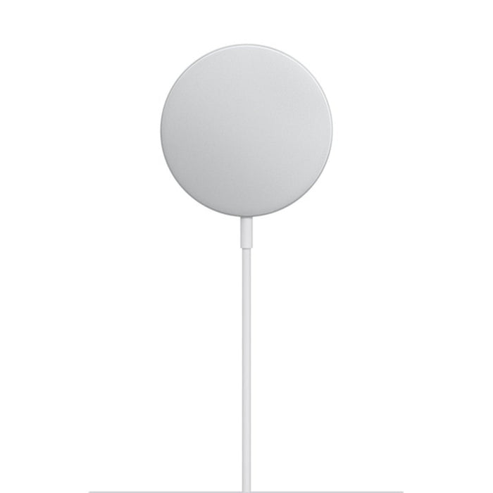 Индуктивно зарядно устройство Apple, 15W, MagSafe, Бял