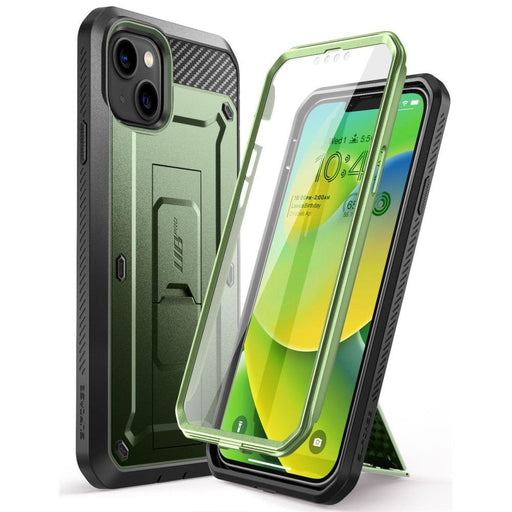 Кейс Supcase Unicorn Beetle Pro за iPhone 14 Plus зелен