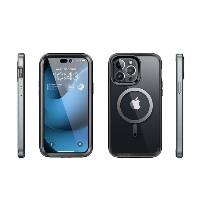 Кейс Supcase UB Edge за iPhone 14 Pro Max, съвместим с MagSafe, черен