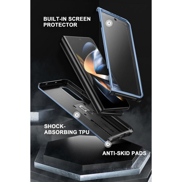 Кейс Supcase Unicorn Beetle за Samsung Galaxy Z Fold 4 син