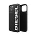 Кейс Diesel Molded за iPhone 12 Pro Max черно - бял 42493