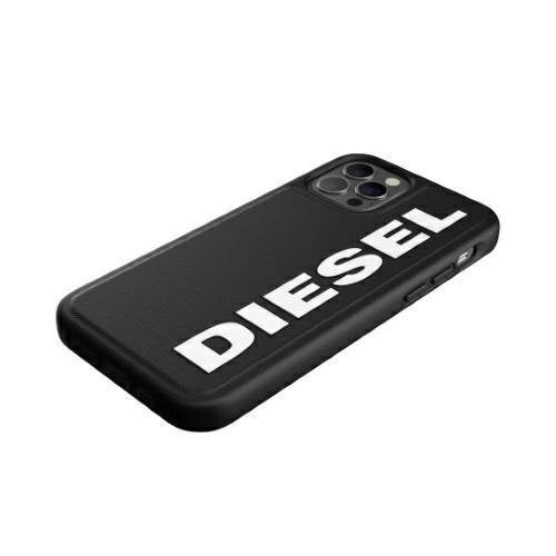 Кейс Diesel Molded за iPhone 12/12 Pro черно - бял 42492