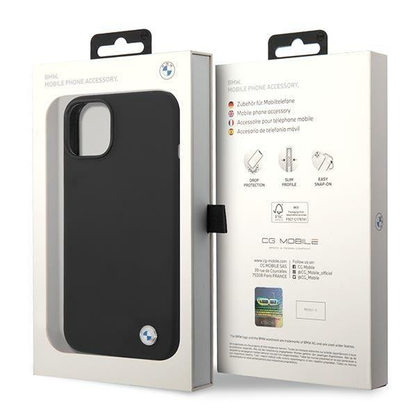 Кейс BMW BMHCP14MSILBK за iPhone 14 Plus 6.7’