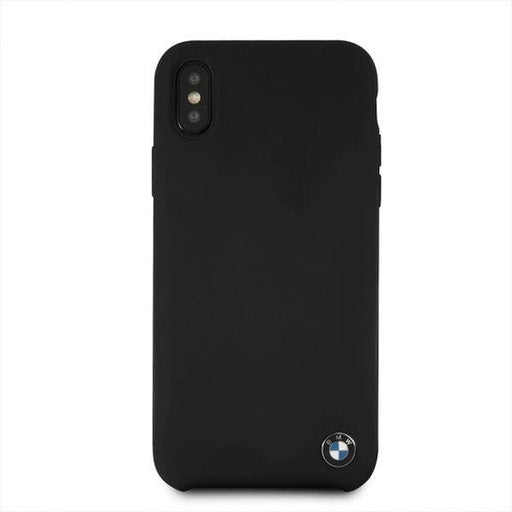 Кейс BMW BMHCPXSILBK за iPhone X /Xs твърд черен / Silicone