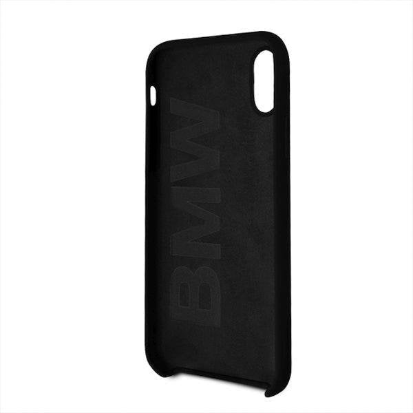 Кейс BMW BMHCPXSILBK за iPhone X /Xs твърд черен / Silicone