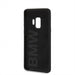 Кейс BMW BMHCS9SILBK за Samsung Galaxy S9 черен / твърд