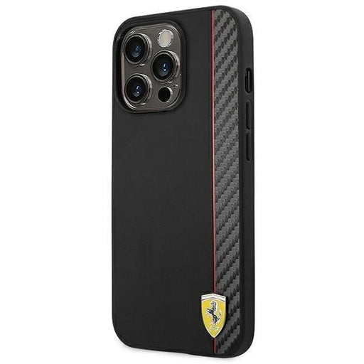 Кейс Ferrari FEHCP14LAXBK за iPhone 14 Pro 6.1’