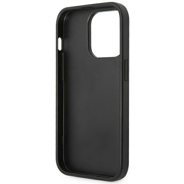 Кейс Ferrari FEHCP14XAXBK за iPhone 14 Pro Max 6.7", черен/черен, твърд, Карбон